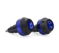 Protección contra Caídas Deslizador Kit De Protección Anticaídas Motocicleta para S1000RR M1000RR (2015-2018): Protectores Chasis Sin Cortes(Azul)