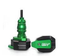 Protección contra Caídas Deslizador Kit De Protección Anticaídas para Motor Motocicleta para Suzuki GSX-S1000GT 2022-2023, Accesorios Repuesto para Protectores Carenado(Verde)