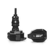 Protección contra Caídas Deslizador Kit De Protección Anticaídas para Motor Motocicleta para Suzuki GSX-S1000GT 2022-2023, Accesorios Repuesto para Protectores Carenado(Negro)