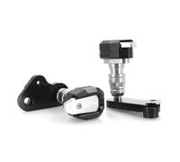 Protección contra Caídas Deslizador Kit De Protección contra Caídas Motocicletas para Yamaha YZF-R1 (2009-2014): Protectores Chasis Mecanizados por CNC. No Requiere Cortes(Plata)