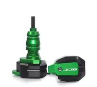 Protección contra Caídas Motocicleta para XJ6 Diversion. Protector Lateral De Carenado. Deslizadores Chasis. Accesorios Protector Anticolisión Chasis(Verde,X-2)