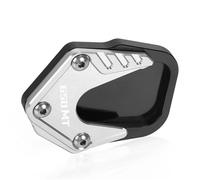 Protección contra caídas para CFMOTO 800MTX 700MT 650MT 250NK 650TR-G Todos Los Años Motocicleta Soporte Lateral Extensión Pad Ampliar(Silver B)