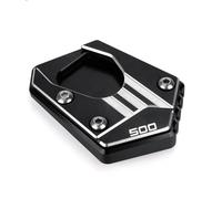 Protección contra caídas para CL500 2022 2023 2024 2025 2026 Soporte De Motocicleta Lateral Extensión Almohadilla Placa Ampliar(Black 2)