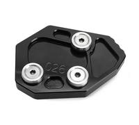 Protección contra caídas para S1000RR 2010 2011 2012 2013 2014 Soporte De Motocicleta Lateral Extensión Almohadilla Placa Ampliar(Negro)