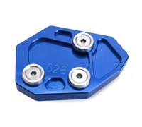 Protección contra caídas para S1000RR 2010 2011 2012 2013 2014 Soporte De Motocicleta Lateral Extensión Almohadilla Placa Ampliar(BLU)