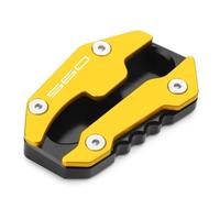 Protección contra caídas para Yamaha TMAX560 Tech MAX 2022-2026 Accesorios De Motocicleta Soporte Lateral Ampliar Placa Extensión(A Gold)