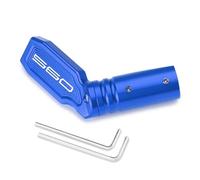 Protección contra caídas para Yamaha TMAX560 Tech MAX 2022-2026 Accesorios De Motocicleta Soporte Lateral Ampliar Placa Extensión(B Blue)