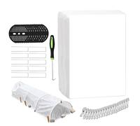 Protección contra heladas de Fieltro para Plantas de hortalizas. anticongelantes Reutilizables de Fieltro para Plantas al Aire Libre. Protección contra heladas para árboles, Plantas en