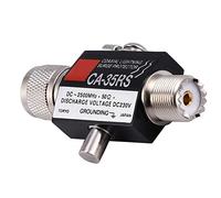 Protección contra Rayos, Homeline Protector contra Sobretensiones, CA-35RS Coaxial Surge Protector Pararrayos Macho a Hembra Conector UHF para Antena de TV Coaxial y Satélite