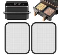 Protección contra salpicaduras de acero inoxidable para Dual Blaze TwinFry 10 L y Cosori Airfryer de 8,5 l, malla fina, protección contra salpicaduras de grasa, accesorios para freidora de aire