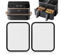 Protección contra salpicaduras de malla fina de acero inoxidable para Cosori Airfryer 8,5 L/Dual Blaze TwinFry 10 L, accesorio para freidora de aire caliente, protección contra salpicaduras de grasa