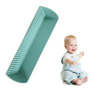 Protección contra salpicaduras para bañera, protección contra salpicaduras de silicona para niños, accesorios de baño antideslizantes e impermeables con bandeja de juguetes para bebés pequeños