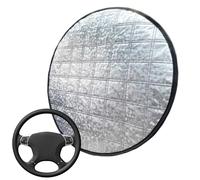 Protección contra volantes, anticalor, protección contra el calor, protección solar plegable, pantalla antirrayos UV para interior de vehículos en verano