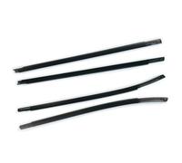 protección de bordes Burlete De Goma Para Ventanas Exteriores 4 Uds Para Hyundai Para Tuscon Para IX35 2010-2015 Tira Sellado Tira Presión Impermeable Coche Tira del Sello Puerta(Black)