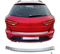 Protección de Bordes Carga Acero Inox. Mate Apto para Seat Leon st Año 2014-