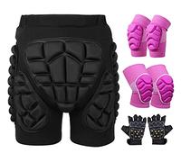 Protección De Cadera 3D, Almohadillas De EVA For Trasero, Pantalones Cortos Acolchados Protectores, Equipo De Impacto For Esquí, Patinaje, Snowboard Cadera para Snowboard ( Color : D1 , Size : XXL )