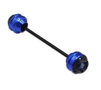 protección de caída Compatible Con Suzuki Para GSR600 2008-2011 Para GSR750 2011-2016 Tapa Deslizante Para Horquilla Rueda Delantera Trasera Motocicleta Almohadilla Protectora(Blue,Rear)