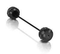 protección de caída Compatible Con Yamaha Tenere700 2019-2024 Protección Contra Caídas Motocicletas Deslizadores Eje Horquilla Rueda Delantera Trasera(Black,Rear)