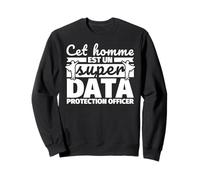 Protección de Datos Officer Divertido Regalo Este Hombre y un Super Sudadera
