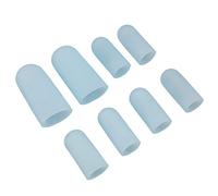 Protección de dedos en martillo, funda para proteger la uña encarnada, puntera de seguridad. M+L para frotar el dedo gordo del