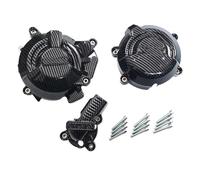 Protección De La Cubierta del Motor Motocicleta para 790 890 para Duke (R) 2018-2023 Protector Pulso para Alternador Y Embrague Motocicleta Motor Embrague Protector Cubierta(Negro 2)