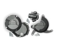 Protección De La Cubierta del Motor para Ducati MULTISTRADA 950 MULTISTRADA950 2019-2024 Protector Bomba Agua Alternador Embrague Cubierta Protección Embrague Motor(Conjunto 2)