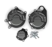 Protección De La Cubierta del Motor para VOGE 525DS 525DSX 525AC RR525 525 DS DSX AC 2022-2024 Carcasa Embrague Alternador Pulso Motocicleta Motor Embrague Protector Cubierta(Conjunto 2)