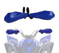 Protección de manos para ATV 22 mm y 28 mm, protectores de manos de panel pequeño universal para Raptor Grizzly 350 660 700 Warrior YFM 350 TRX 250-400EX LTZ400 QUAD, azul