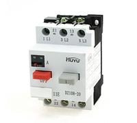 Protección de Motor 3 Polos 1NC 1NO 16A Gama Disyuntor AC380V 6kV