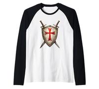 Protección de órdenes templarias Camiseta Manga Raglan