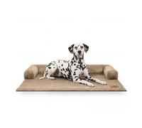 Protección de pana para el sofá Hudson de Knuffelwuff: protección elegante y cómoda para tu sofá XL 100 x 95cm Marrón
