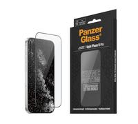 Protección de Pantalla de Cerámica PanzerGlass™ para iPhone 15 Pro - Protección de Pantalla 5 Veces Más Fuerte, Cristal Ohara con Fuerza Astronómica, Instalación Fácil