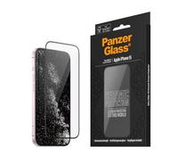 Protección de Pantalla de Cerámica PanzerGlass™ para iPhone 15 - Protección de Pantalla 5 Veces Más Fuerte, Cristal Ohara con Fuerza Astronómica, Instalación Fácil