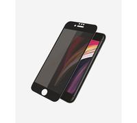Protección de pantalla - PANZER GLASS - iPhone 6/6s/7/8/SE (2020) - Cristal templado - Negro - Antihuellas