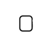 Protección de Pantalla para Apple Watch Series 10 46mm Snappie Slim Panzer Glass Negro transparente