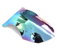 Protección De Pantalla Viento para Motocicleta Accesorios Pare-brise Parabrisas Delantero para Kawasaki Z1000SX 2011-2016 Ajustable Deflector(Multi-Colored)