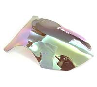 Protección De Pantalla Viento para Motocicleta Accesorios Pare-brise Parabrisas Delantero para Kawasaki Z1000SX 2011-2016 Ajustable Deflector(Brown)