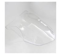 Protección De Pantalla Viento para Motocicleta Accesorios Pare-brise Parabrisas Delantero para Kawasaki Z1000SX 2011-2016 Ajustable Deflector(Clear)