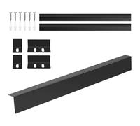 Protección De Ranura De Cocina Encimera | Protector De Borde Lateral De Acero Inoxidable,Recorte Anti Deslizante Relleno Ranura - Para Horno Lavavajillas Microondas Refrigerador