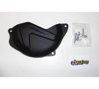 POLISPORT 8446900001 - Protector de tapa de embrague fabricado en poliamida resistente a los impactos compatible con motocicletas Honda en color negro