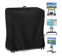 Protección de TV al aire libre,Protección a prueba de polvo para pantallas de TV | Protectores de pantalla de TV resistentes a la intemperie y al polvo diseñados para su uso en patios traseros