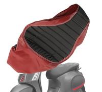 Protección del Asiento Funda Protectora Accesorios para Motocicleta: Fundas De Asiento para Vespa para Sprint 50 125 150 250(Rosso)