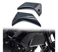 Protección del cuerpo Protector Lateral Del Radiador Motocicleta, Panel ABS, Cubierta De Carenado Izquierda Y Derecha, Accesorios Para Kawasaki Para Versys 650 2015-2021(Carbon Black)