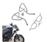 Protección del Marco Protector De Parachoques para Honda CB500X CB400X 2019-2024 2023 2022 2021 2020 Accesorios Anticaída para Moto Protectores Motor(Silver)