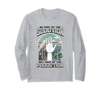 Protección del Medio Ambiente Día de la Tierra Cambio Manga Larga