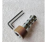 ProteccióN del Tubo De Escape Silenciador DB Killer De 20 Mm, 25 Mm Y 30 Mm para Silenciador De Escape De Motocicleta, Sonido De Ruido(Silver-35mm)