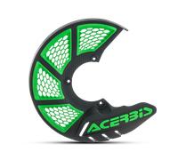 Protección Disco de Freno Delantero Acerbis X-Brake 2.0 Negro-Verde