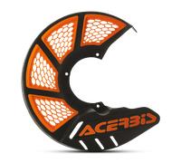 Protección Disco de Freno Delantero Acerbis X-Brake 2.0 Pequeño Negro/Naranja Negro,Naranja