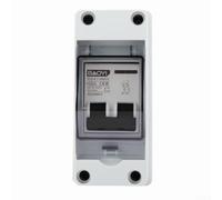 Protección eficiente del circuito con la caja combinada solar fotovoltaica impermeable de la célula y el disyuntor de DC (DC400V-100A)