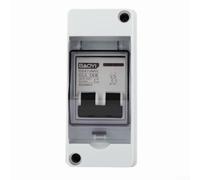 Protección eficiente del circuito con la caja combinada solar fotovoltaica impermeable de la célula y el disyuntor de DC (DC400V-63A)